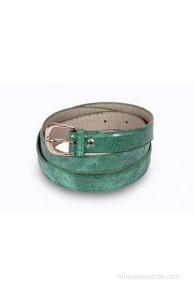 Victoria Secret Women Evening Green Artificial Leather Belt(VSI0090)